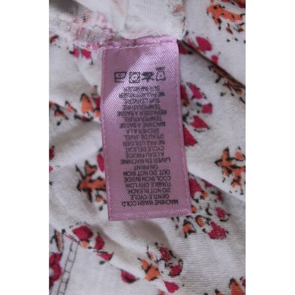 Calypso Saint Barth Womens Jersey Knit Abstract Printed Tee T-Shirt White Size L - Picture 6 of 6